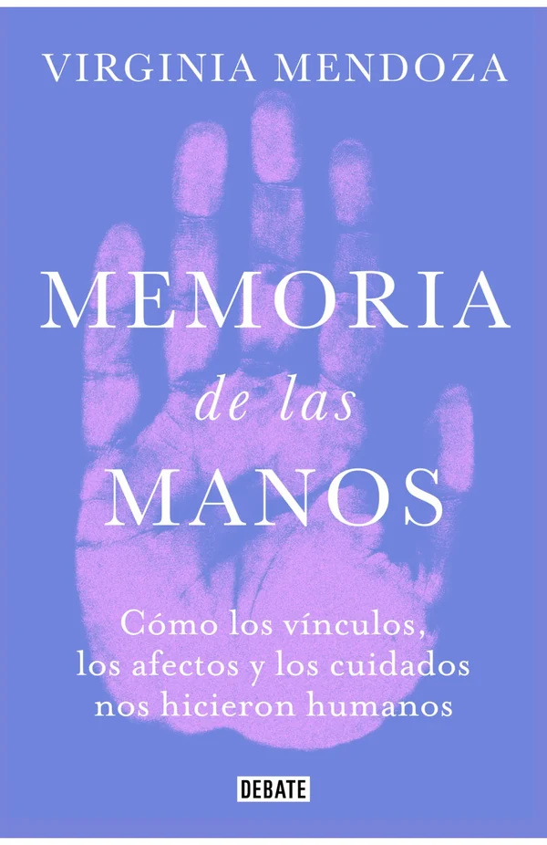 Portada de «Memoria de las manos», de Virginia Mendoza