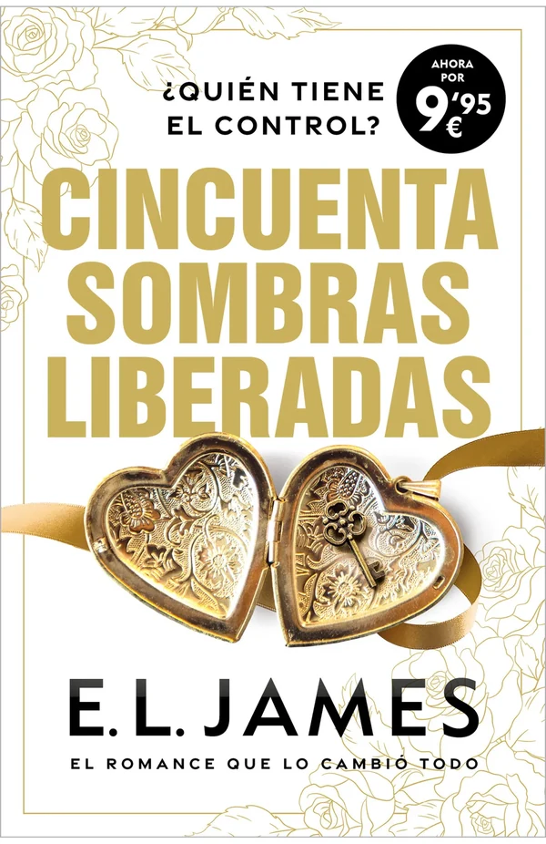 Portada de «Cincuenta sombras liberadas (Cincuenta sombras 3)», de E.L. James