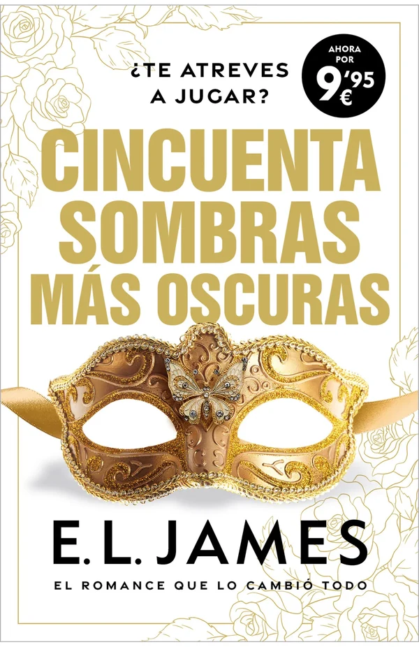Portada de «Cincuenta sombras más oscuras (Cincuenta sombras 2)», de E.L. James