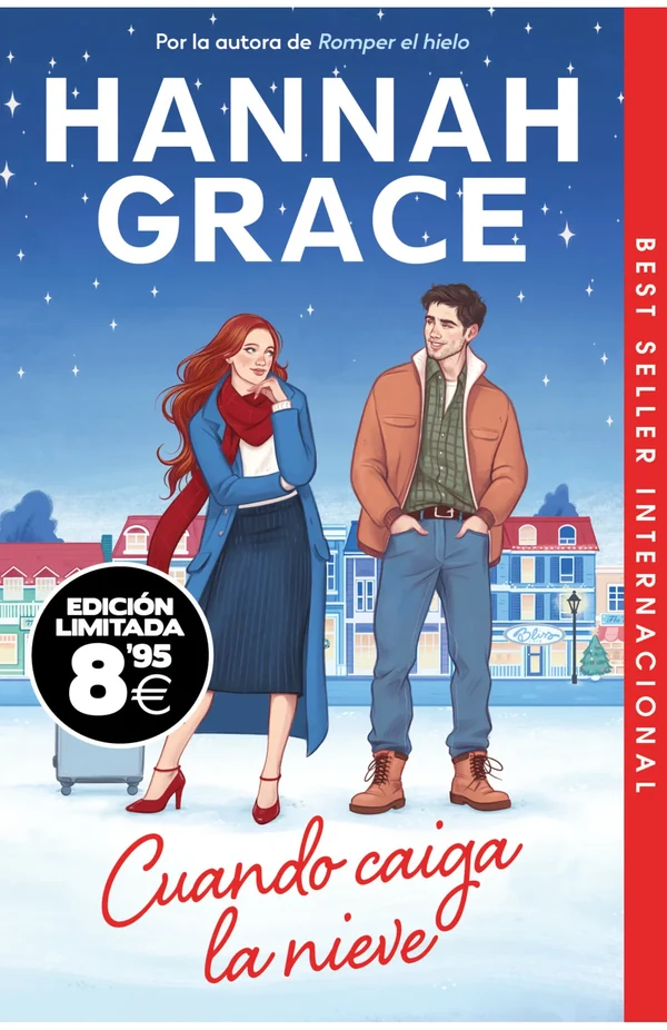 Portada de «Cuando caiga la nieve (edición limitada · Black Friday)», de Hannah Grace