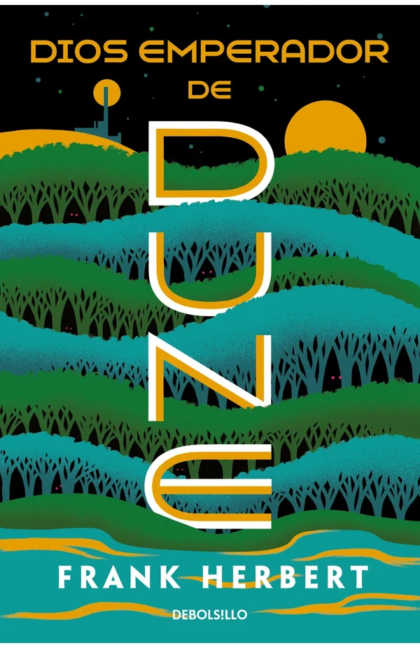 Portada de «Dios emperador de Dune (Las crónicas de Dune 4)», de Frank Herbert