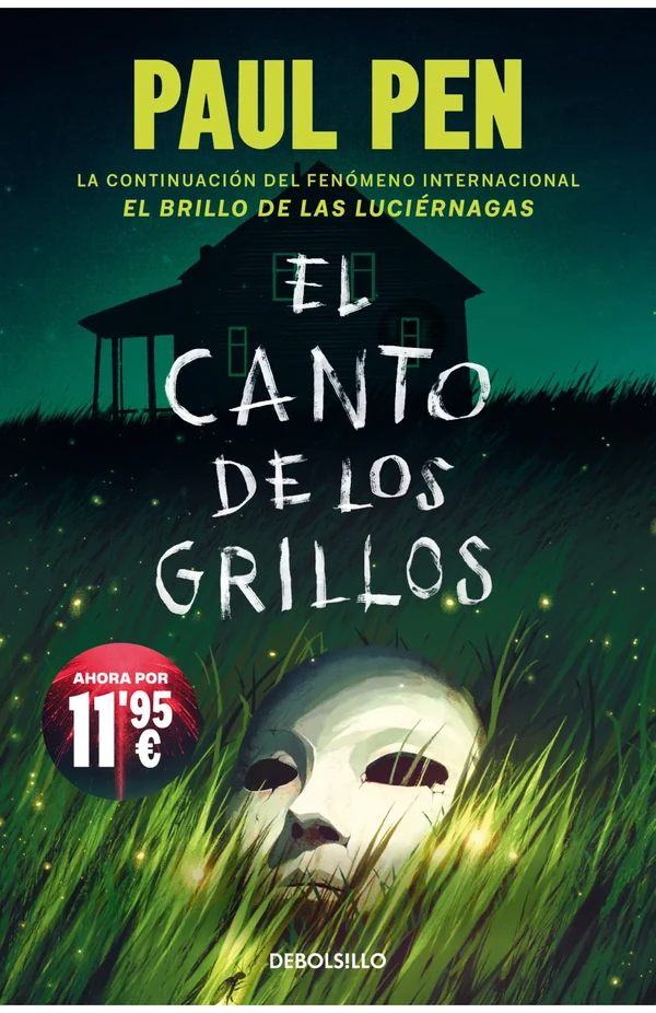 Portada de «El canto de los grillos (Serie Luciérnagas 2)», de Paul Pen