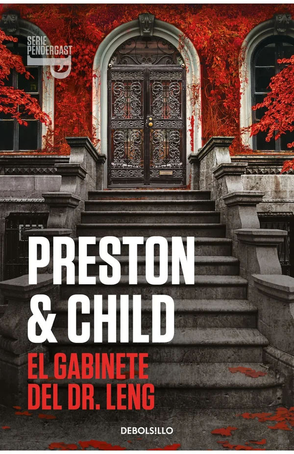 Portada de «El gabinete del Dr. Leng (Inspector Pendergast 21)», de Lincoln Child