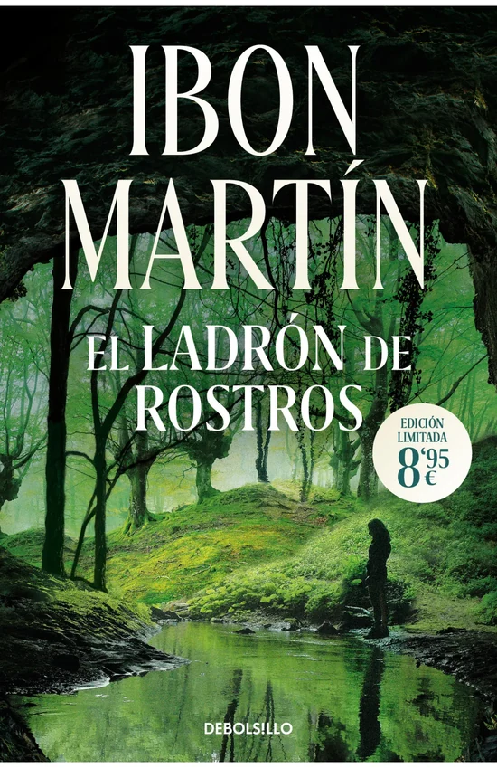 Portada de «El ladrón de rostros (Inspectora Ane Cestero 3)», de Ibon Martín