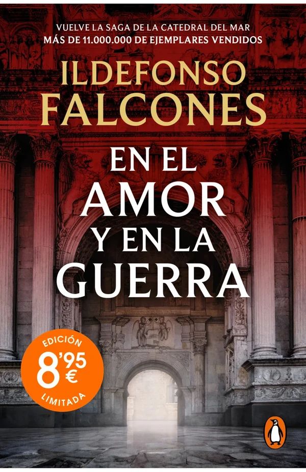 Portada de «En el amor y en la guerra (edición limitada) (La catedral del mar 3)», de Ildefonso Falcones