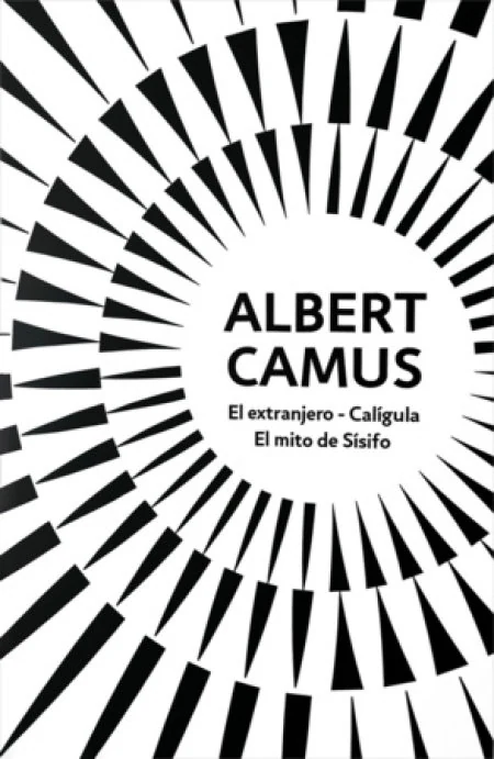 Portada de «Estuche Albert Camus (contiene: El extranjero | Calígula | El mito de Sísifo)», de Albert Camus