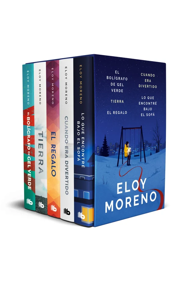 Portada de «Estuche Eloy Moreno», de Eloy Moreno