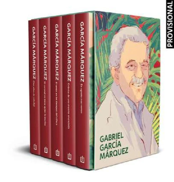 Portada de «Estuche esencial Gabriel García Márquez», de Gabriel García Márquez
