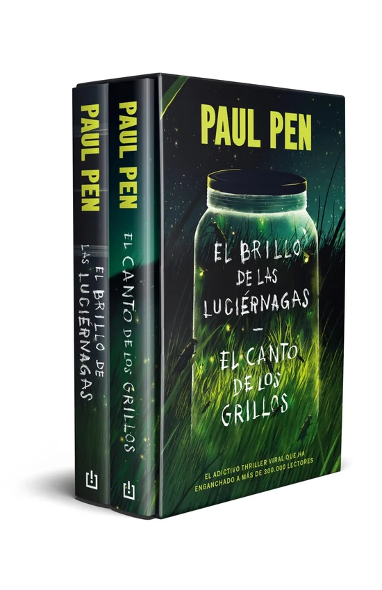 Portada de «Estuche Paul Pen (contiene: El brillo de las luciérnagas | El canto de los grillos)», de Paul Pen