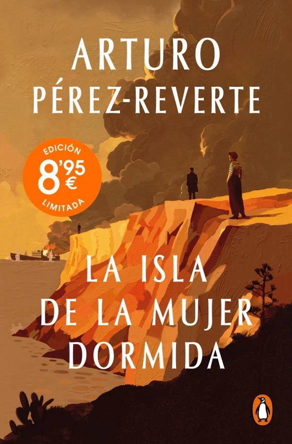 Portada de «La isla de la mujer dormida (edición limitada)», de Arturo Pérez-Reverte