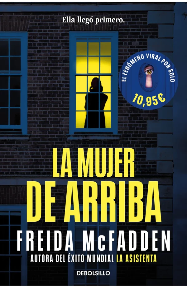 Portada de «La mujer de arriba», de Freida McFadden