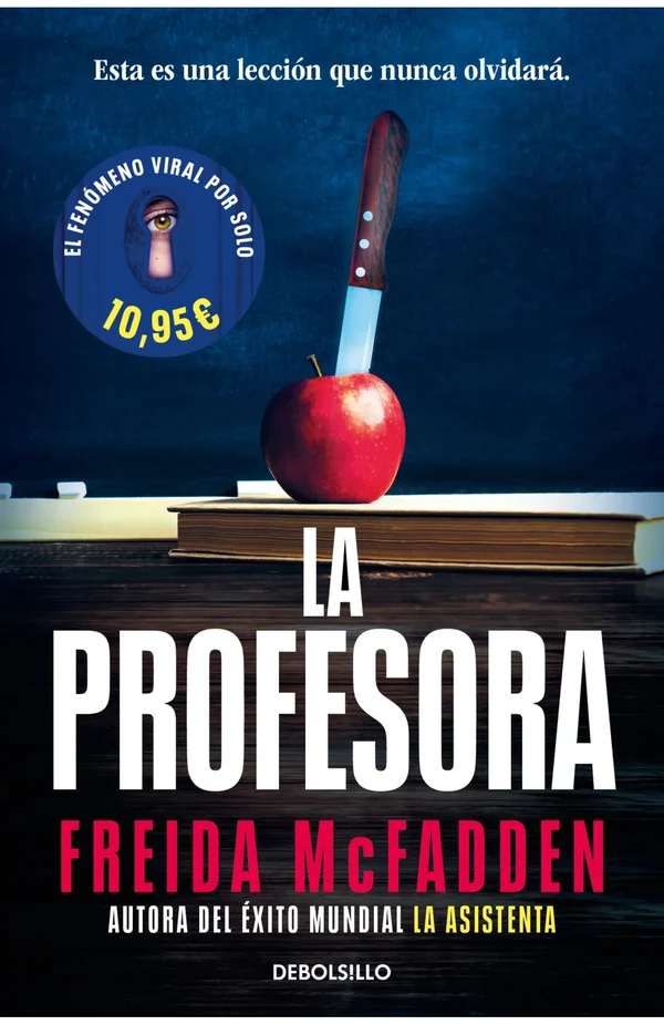 Portada de «La profesora», de Freida McFadden
