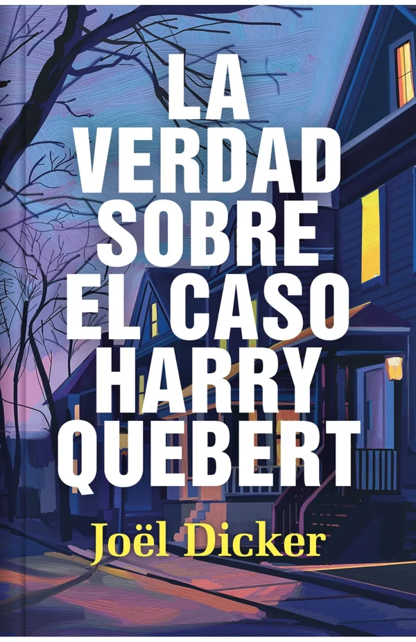 Portada de «La verdad sobre el caso Harry Quebert (edición limitada cantos tintados)», de Joël Dicker