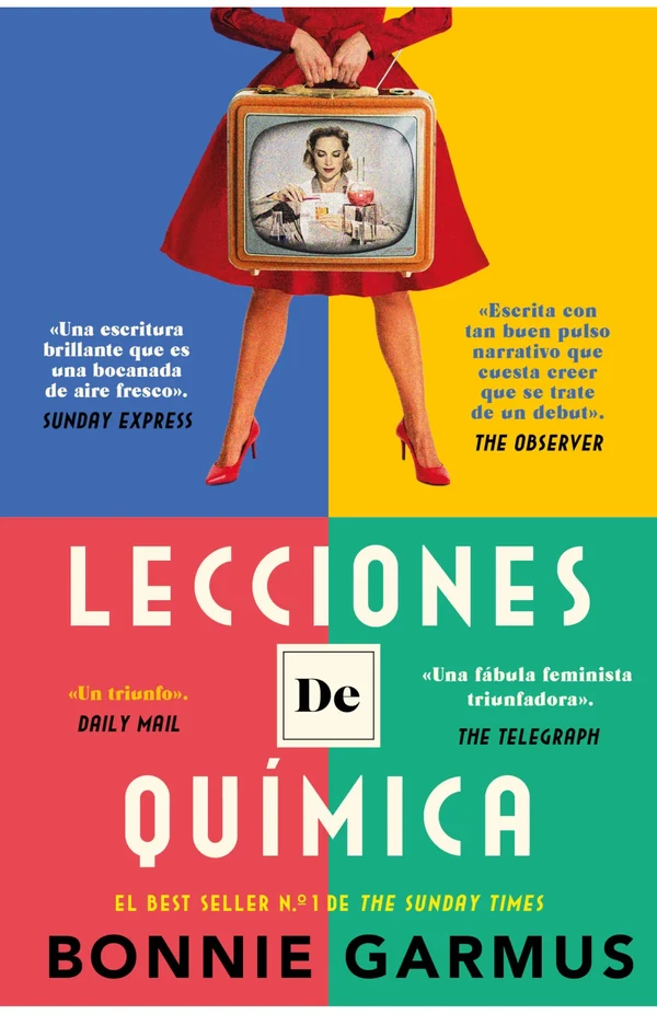 Portada de «Lecciones de química», de Bonnie Garmus