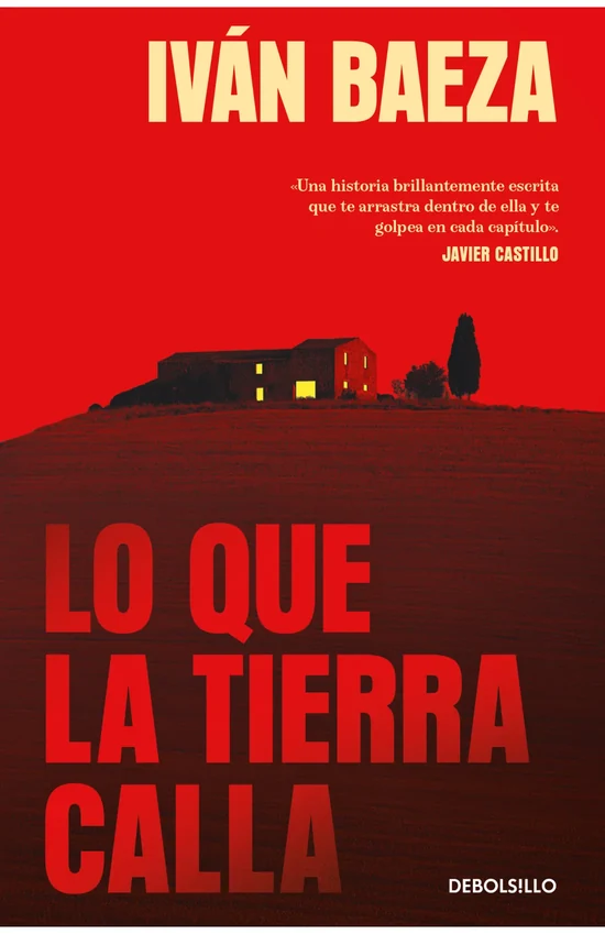 Portada de «Lo que la tierra calla», de Iván Baeza