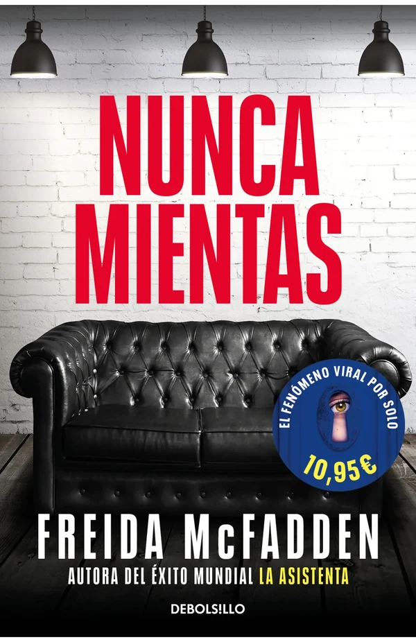 Portada de «Nunca mientas», de Freida McFadden