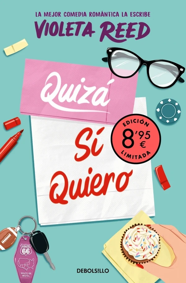 Portada de «Quizá sí quiero (edición limitada · Verano) (Quererte 2)», de Violeta Reed