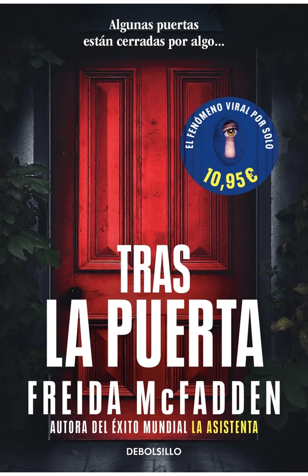 Portada de «Tras la puerta», de Freida McFadden