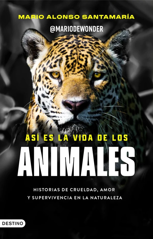 Portada de «Así es la vida de los animales», de Mario Alonso Santamaría @mariodewonder