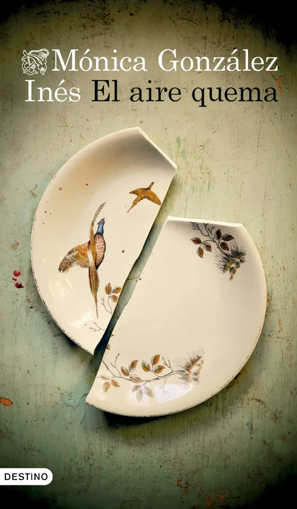 Portada de «El aire quema», de Mónica González Inés
