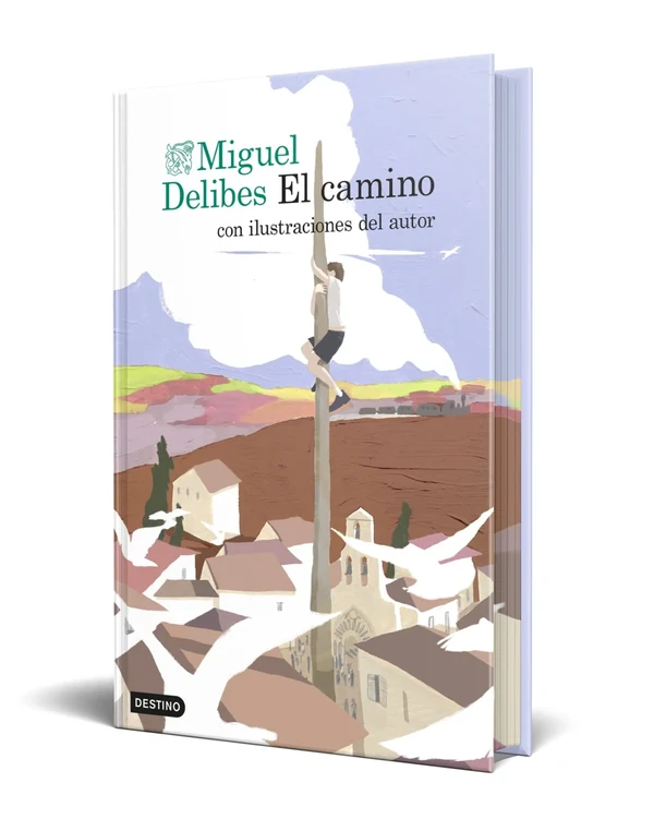 Portada de «El camino (edición especial con cantos tintados)», de Miguel Delibes