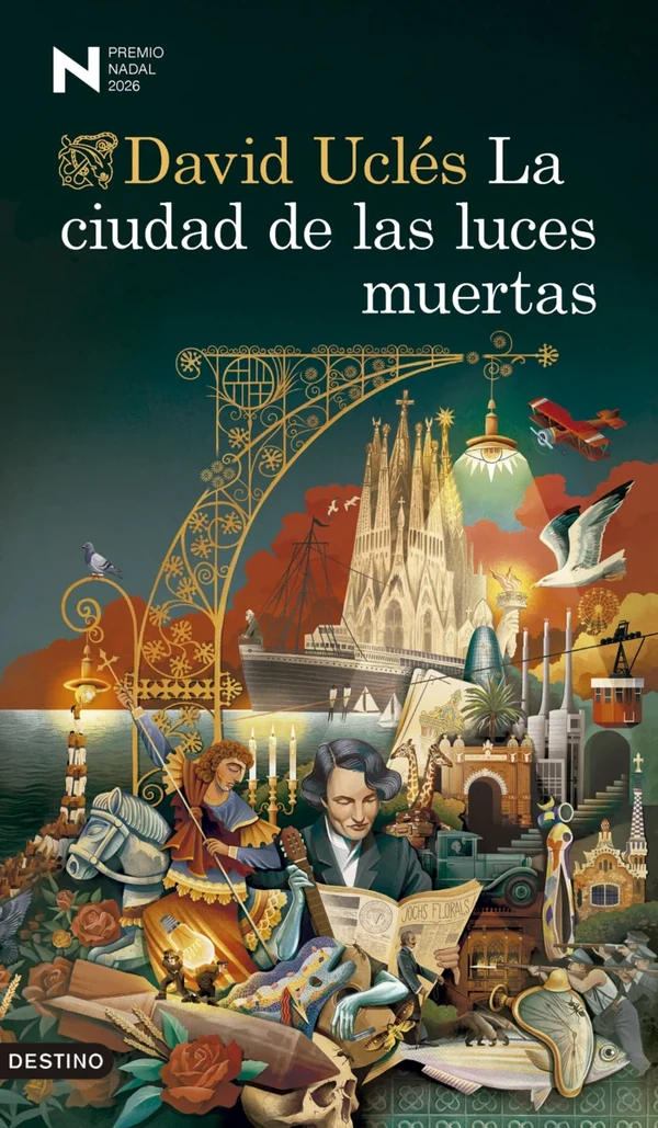 Portada de «La ciudad de las luces muertas», de David Uclés