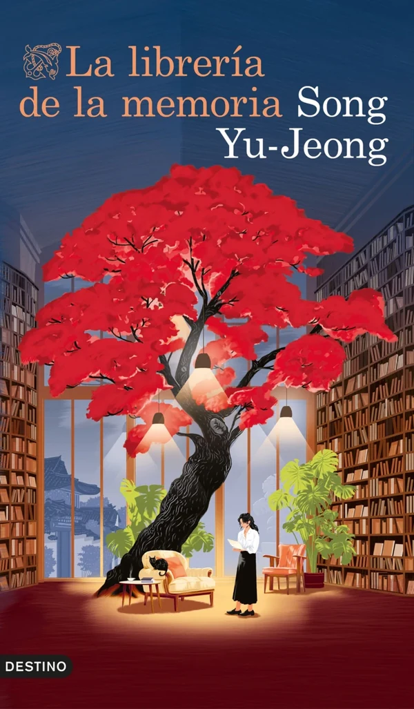 Portada de «La librería de la memoria», de Song Yu-jeong