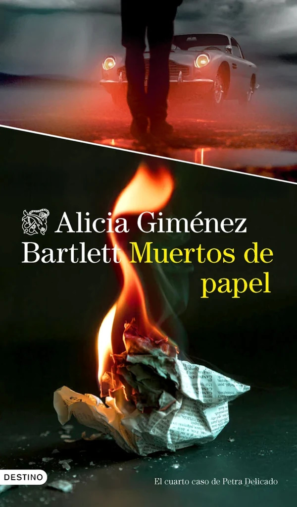 Portada de «Muertos de papel», de Alicia Giménez Bartlett