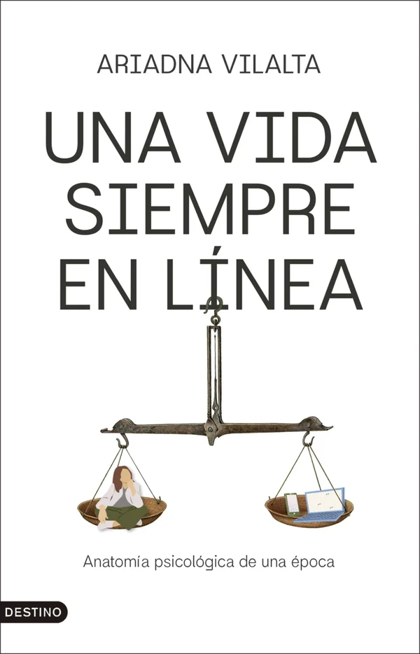 Portada de «Una vida siempre en línea», de Ariadna Vilalta