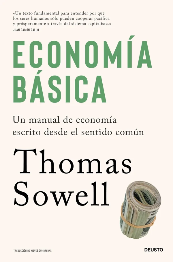 Portada de «Economía básica», de Thomas Sowell