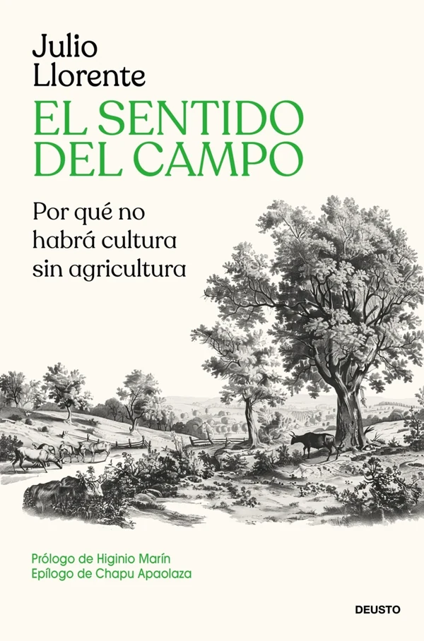Portada de «El sentido del campo», de Julio Llorente