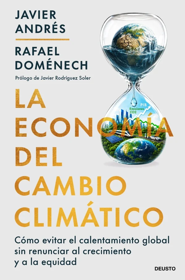 Portada de «La economía del cambio climático», de Rafael Doménech Vilariño, Javier Angel Andrés Domingo