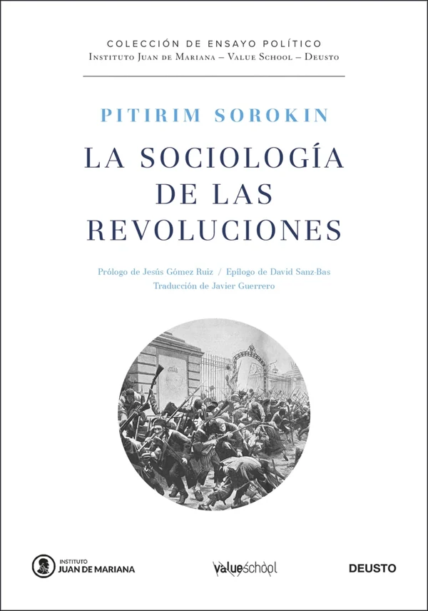 Portada de «La sociología de las revoluciones», de Pitirim Sorokin