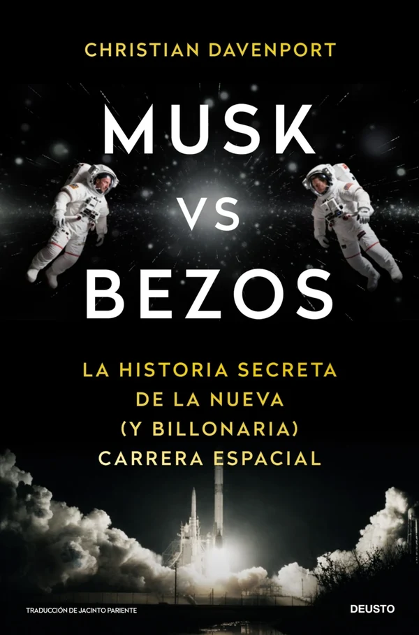 Portada de «Musk vs Bezos», de Christian Davenport