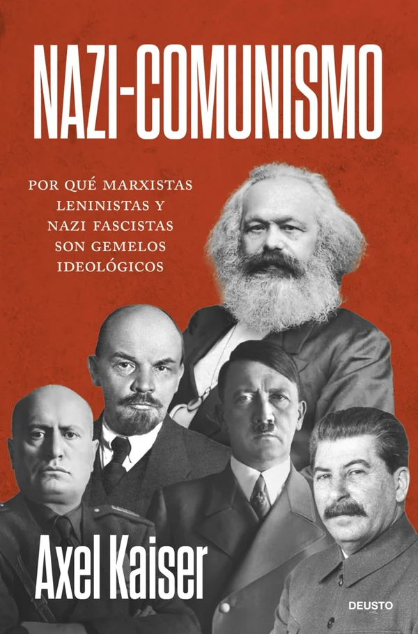 Portada de «Nazi-comunismo», de Axel Kaiser