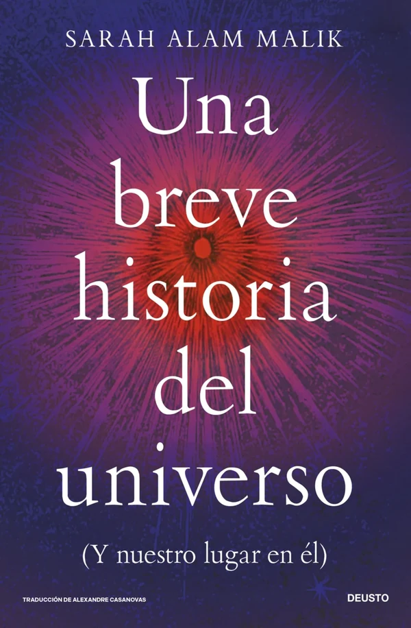 Portada de «Una breve historia del universo», de Sarah Alam Malik