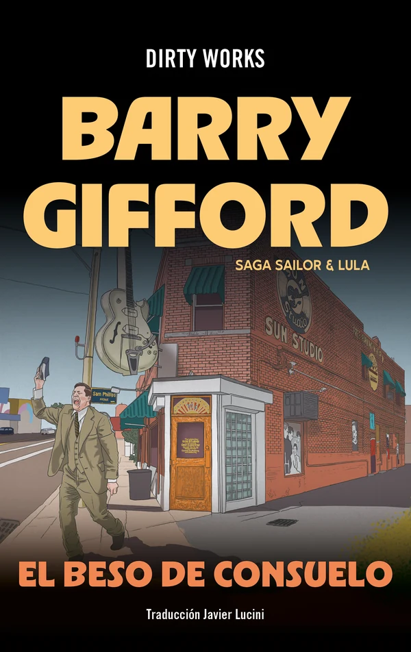 Portada de «El beso de Consuelo», de Barry Gifford