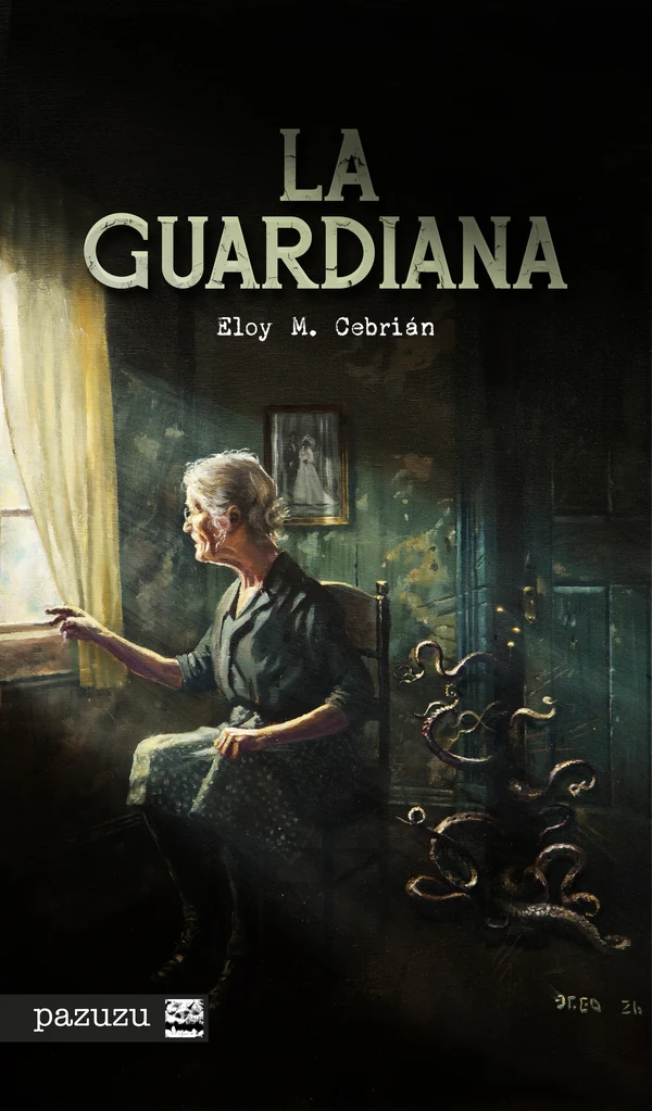 Portada de «LA GUARDIANA», de Eloy M. Cebrián
