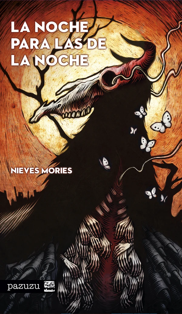 Portada de «LA NOCHE PARA LAS DE LA NOCHE», de Nieves Mories