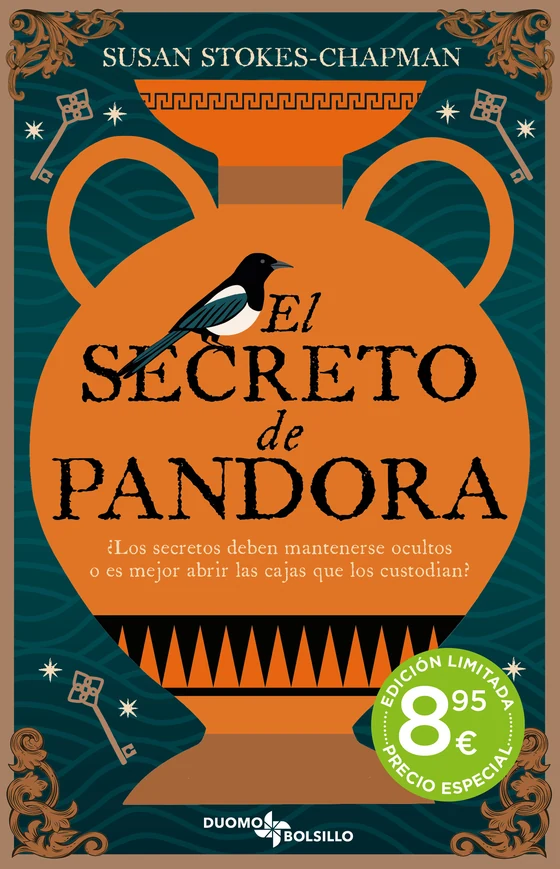 Portada de «El secreto de Pandora», de Susan Stokes-Chapman