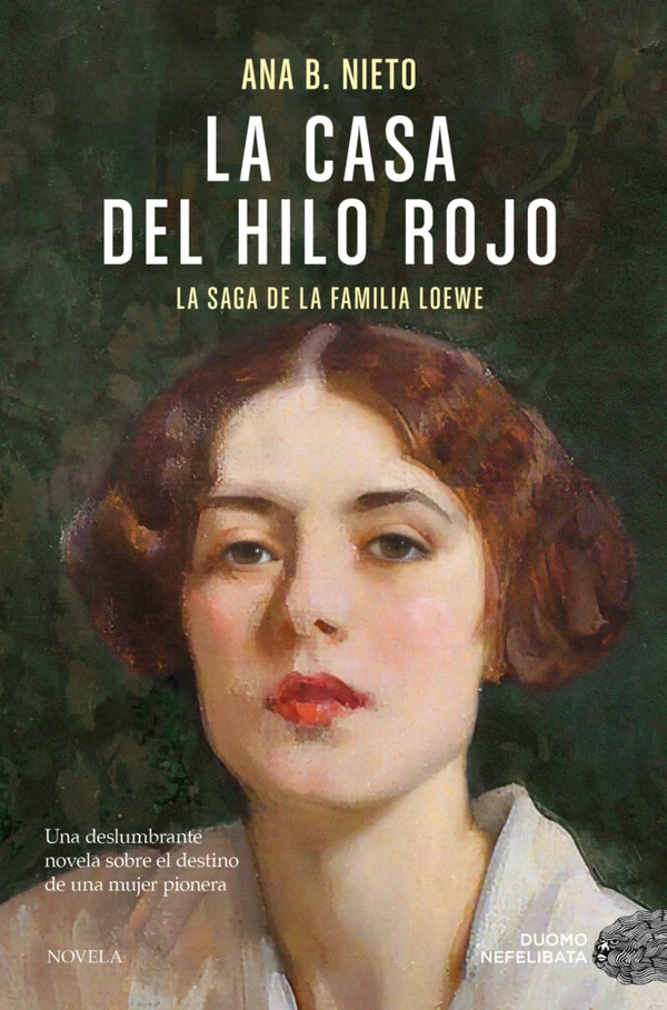 Portada de «La casa del hilo rojo», de Ana B. Nieto