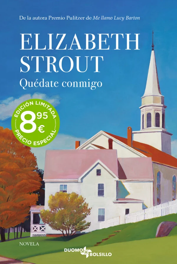 Portada de «Quédate conmigo», de Elizabeth Strout