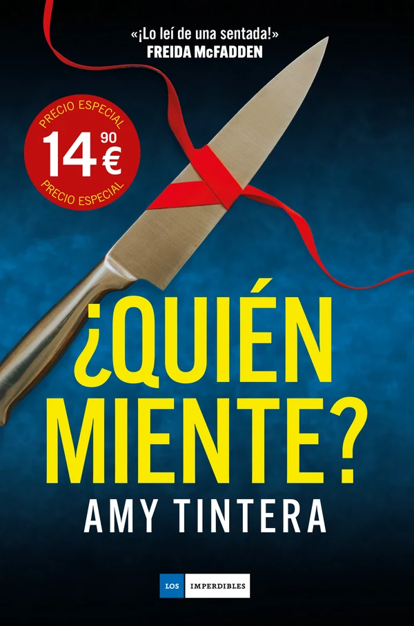 Portada de «¿Quién miente?», de Amy Tintera