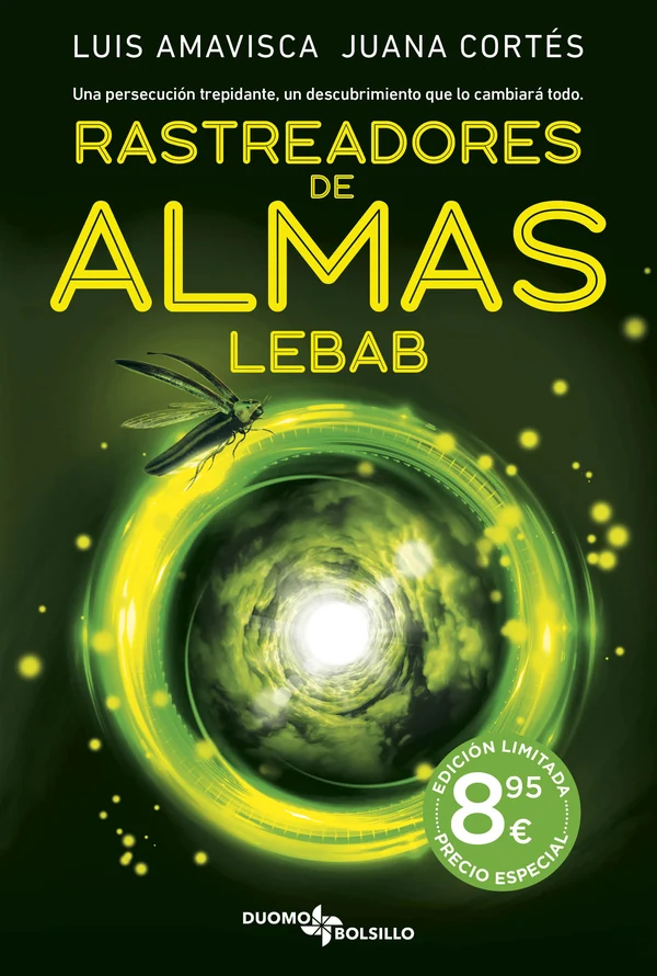 Portada de «Rastreadores de almas LEBAB», de Luis Amavisca y Juana Cortés