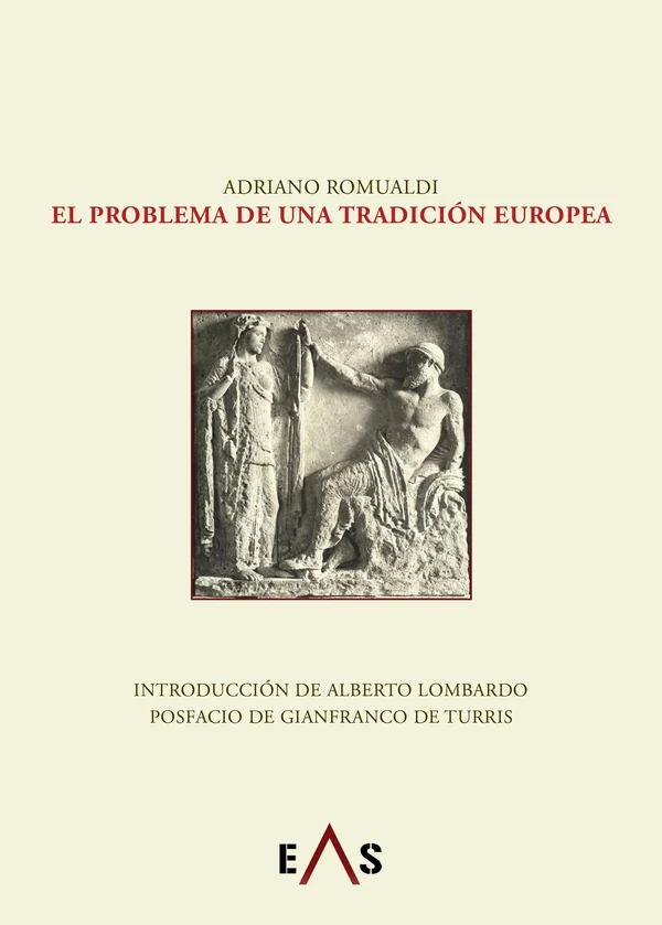 Portada de «El problema de una tradición europea», de Adriano Romualdi