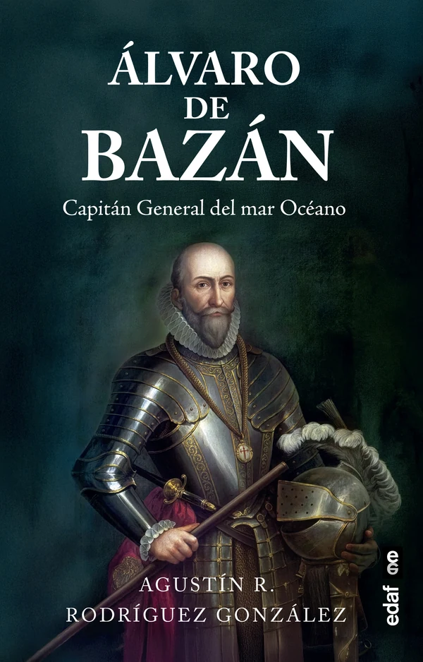 Portada de «Álvaro de Bazán», de Agustín Rodríguez González