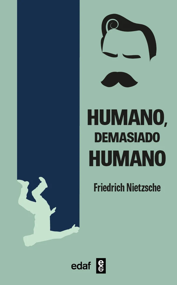 Portada de «Humano, demasiado humano», de Friedrich Wilhelm Nietzsche