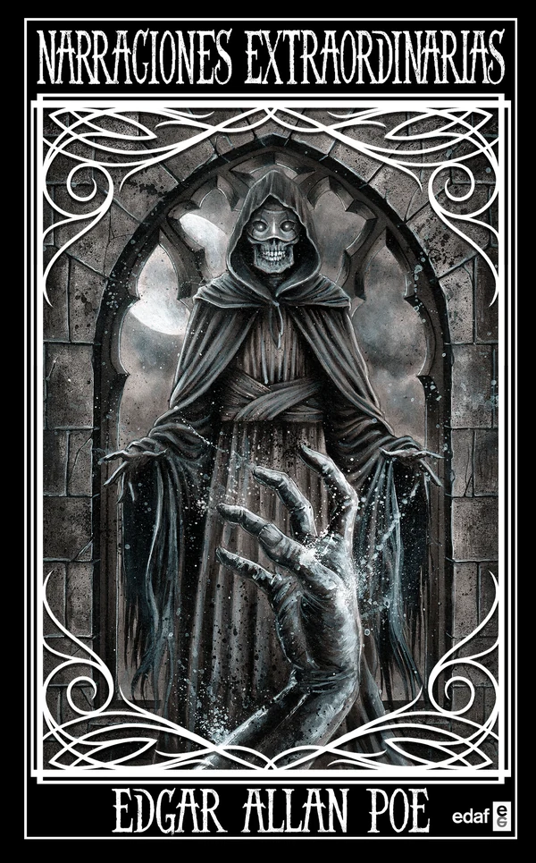 Portada de «Narraciones extraordinarias», de Edgar Allan Poe
