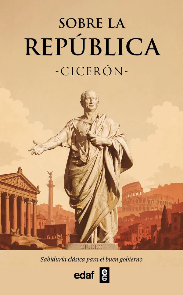 Portada de «Sobre la República», de Marco Tulio Cicerón