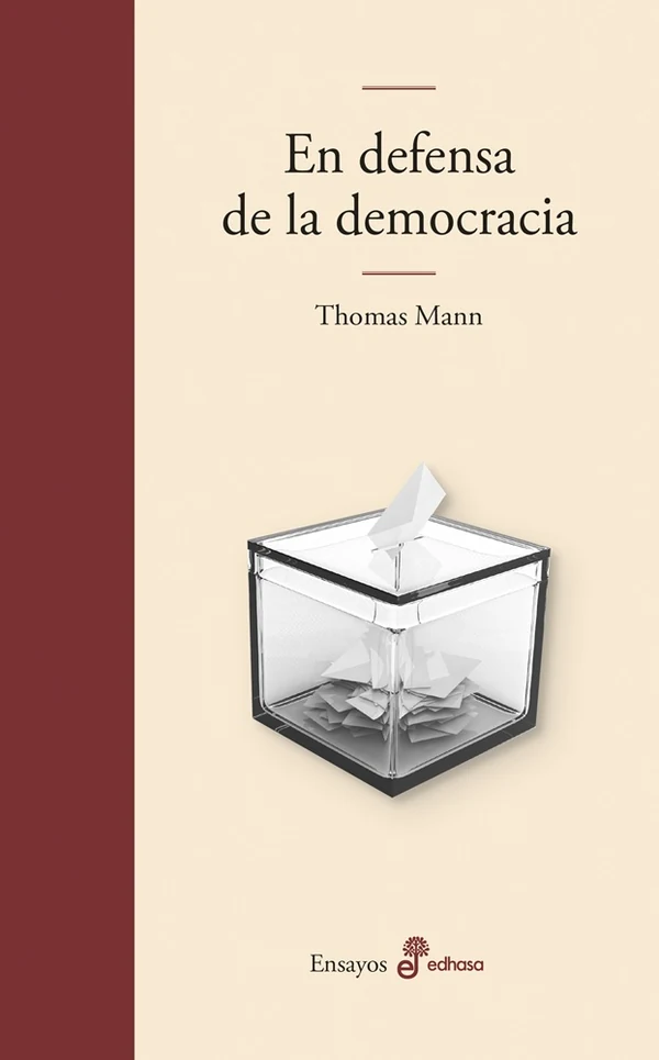 Portada de «En defensa de la democracia. Escritos políticos», de Thomas Mann